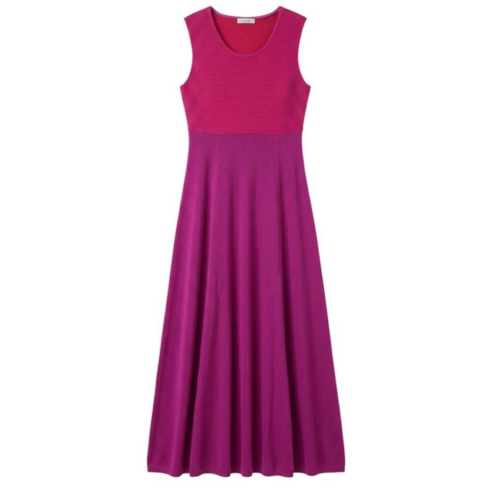 Malo Purple Silk Women Women's Dress